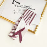 Korean-Style Fashion Small Silk Ribbon Scarf