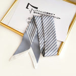 Korean-Style Fashion Small Silk Ribbon Scarf